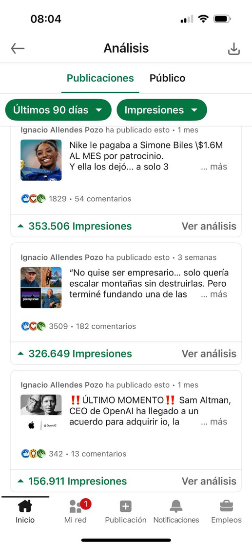Resultado cliente